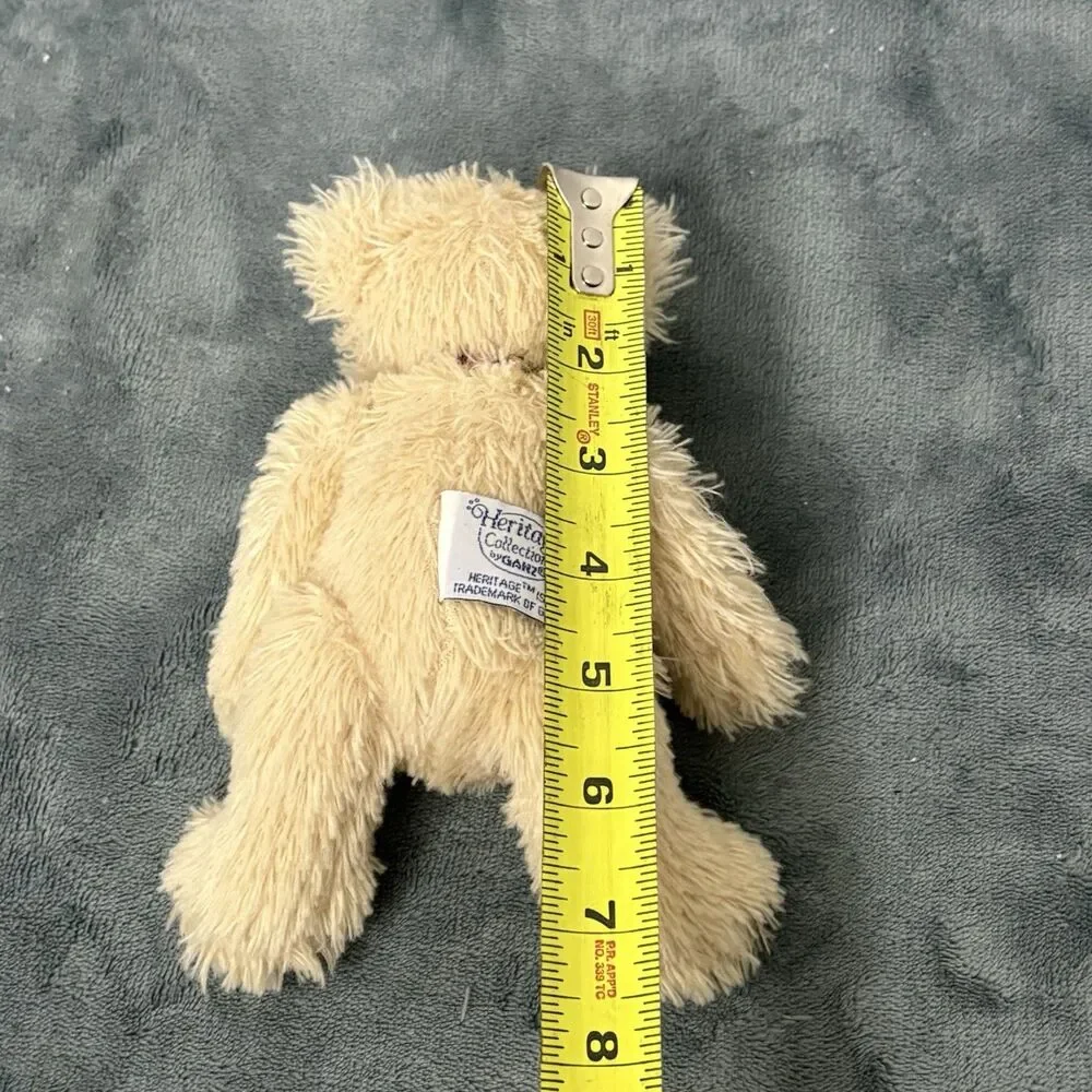 Vintage Ganz Teddy Bear Plush Bean Bottom 